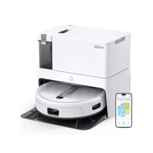 Aspirateur Robot Laveur avec Franchissement d'Obstacles
